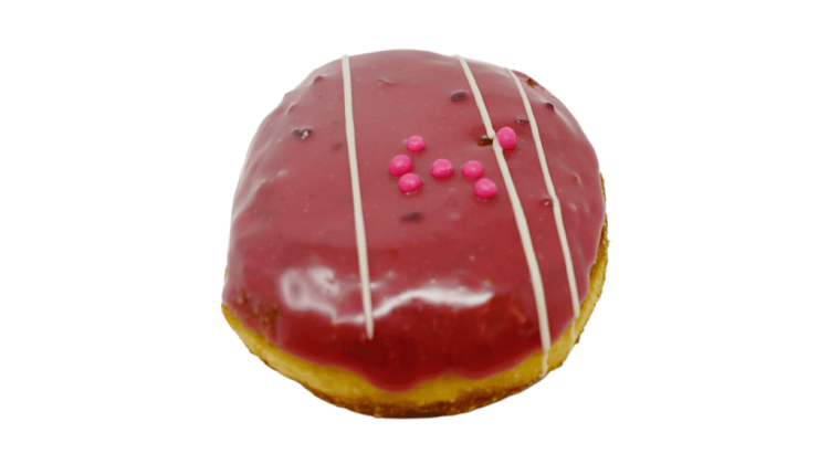 Lychee Raspberry Donut